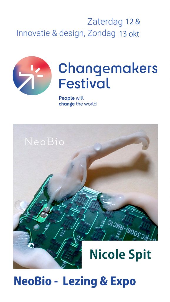 NeoBio at changemakersfestival in Cube Design Museum